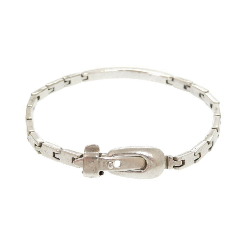 GUCCI bracelet Silver925 Silver Belt design mens
