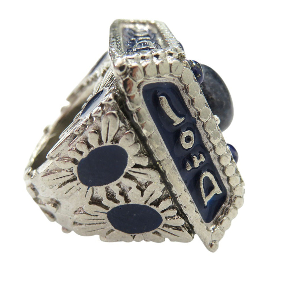 Christian Dior Ring Natural stone blue 52