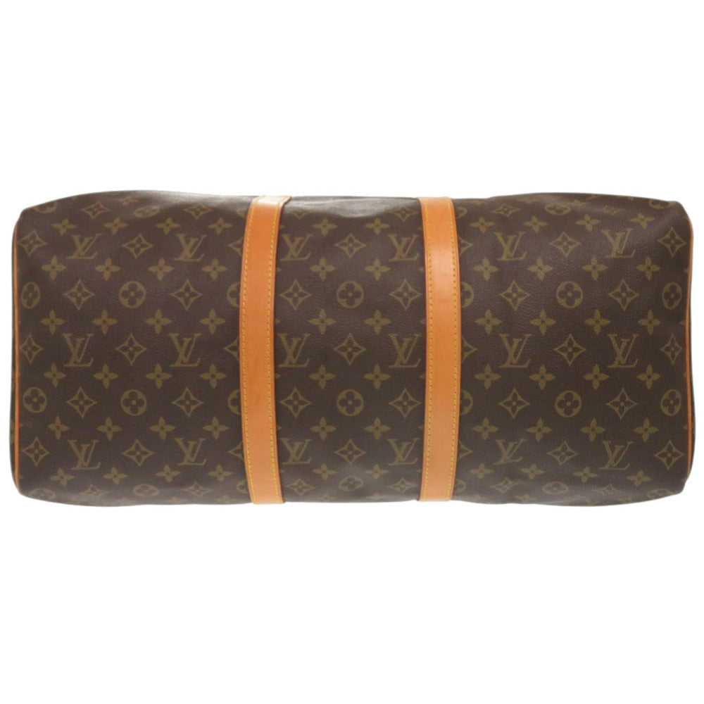 LOUIS VUITTON Boston Duffel bag M41426 Monogram canvas Brown Monogram Keepall 50