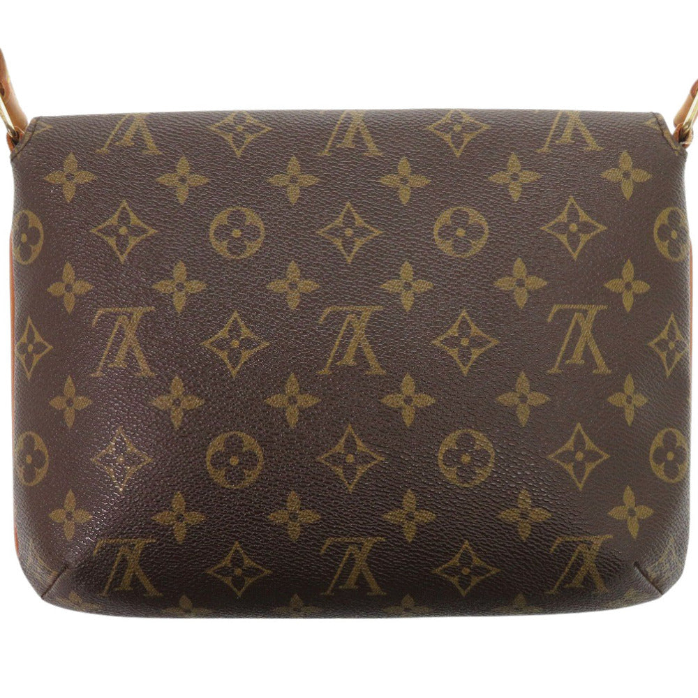 LOUIS VUITTON Shoulder Bag M51257 Monogram canvas Brown Monogram Musette Tango Short Strap Women