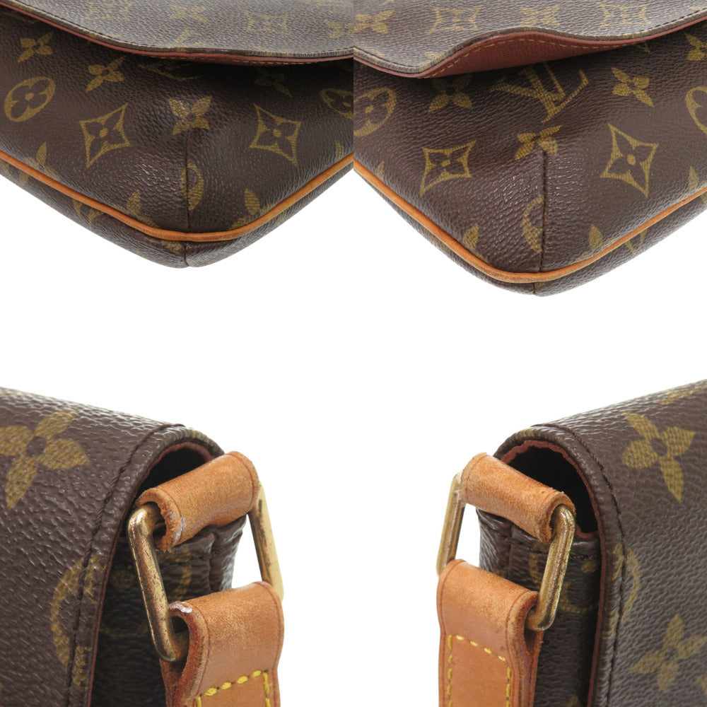LOUIS VUITTON Shoulder Bag M51257 Monogram canvas Brown Monogram Musette Tango Short Strap Women