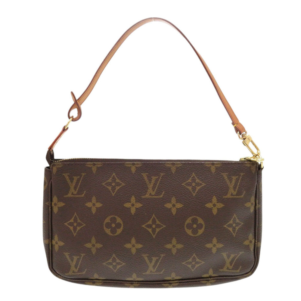 LOUIS VUITTON Pouch M51980 Monogram canvas Brown Monogram Pochette Accessoires Women