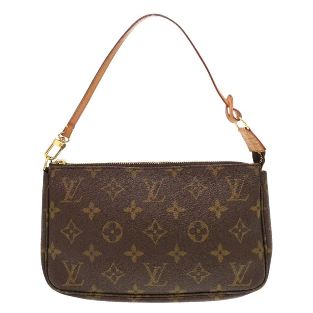 LOUIS VUITTON Pouch M51980 Monogram canvas Brown Monogram Pochette Accessoires Women