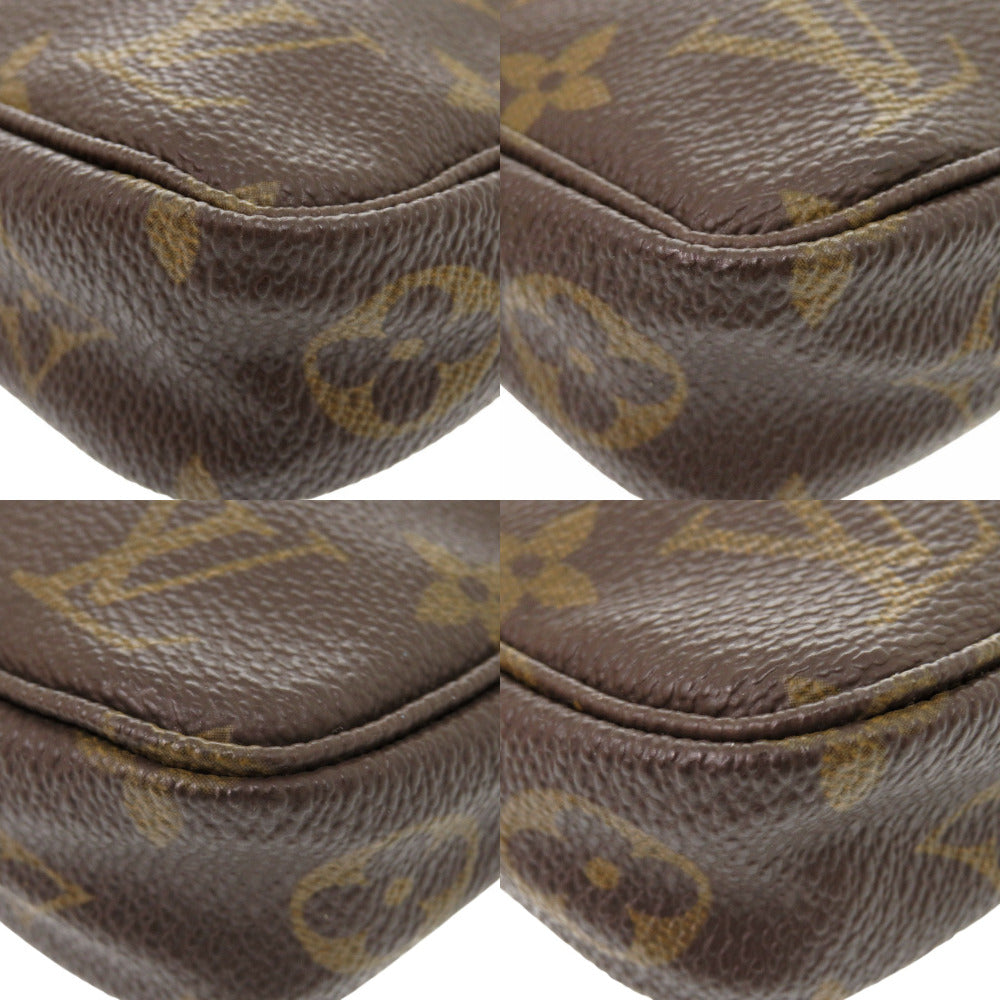 LOUIS VUITTON Pouch M51980 Monogram canvas Brown Monogram Pochette Accessoires Women