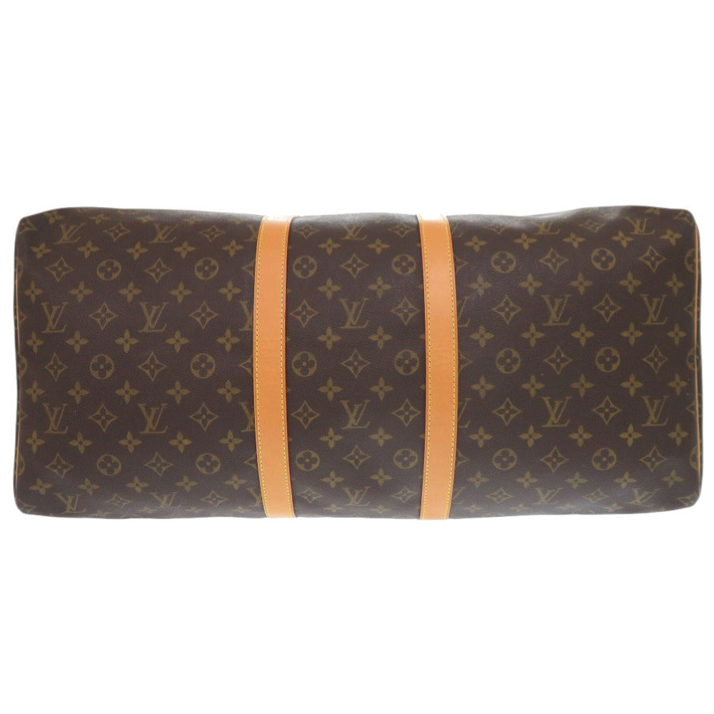 LOUIS VUITTON Boston Duffel bag M41424 Monogram canvas Brown Monogram Keepall 55