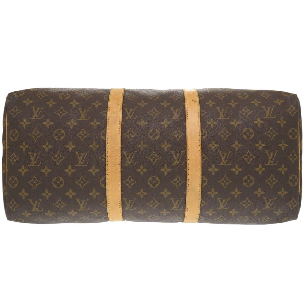 LOUIS VUITTON Boston Duffel bag M41426 Monogram canvas Brown Monogram Keepall 50