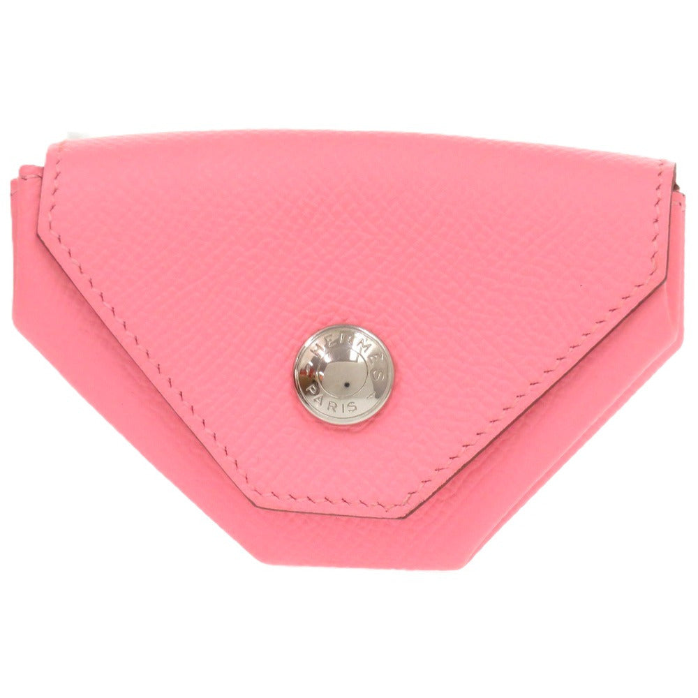 HERMES Coin case Epsom Rose Confetti Revan Cattle Women