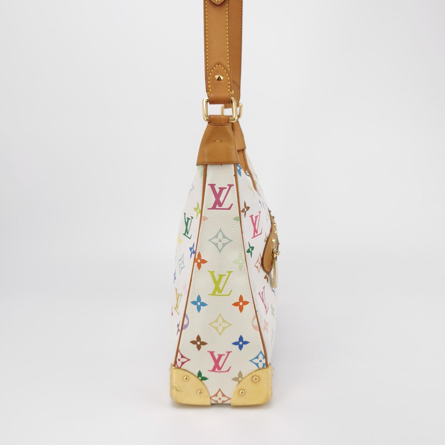 Louis Vuitton x Takashi Murakami Boulogne Medium Hobo Shoulder Bag