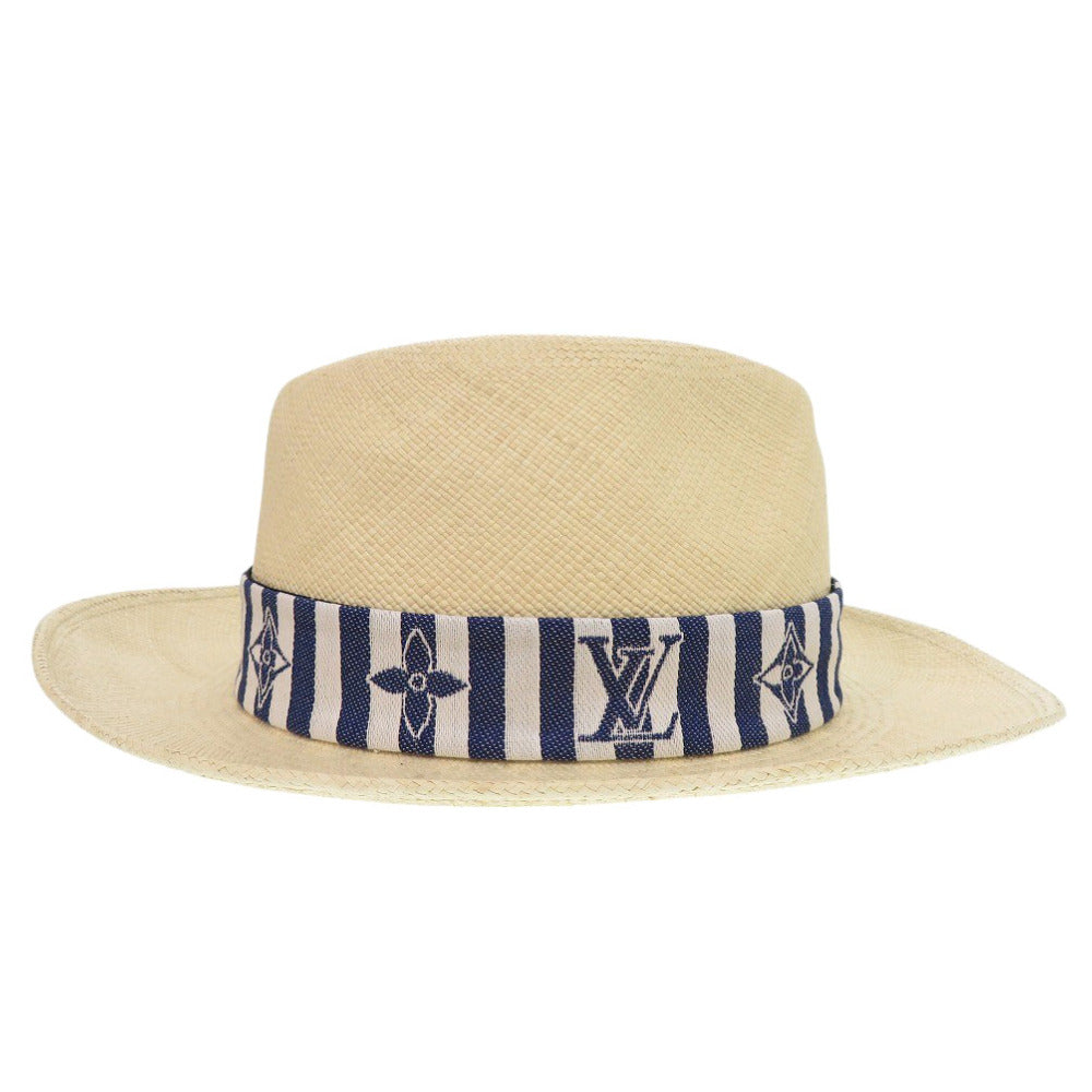 LOUIS VUITTON Other hats M7103L straw beige Chapeau Paille Graphic Hat