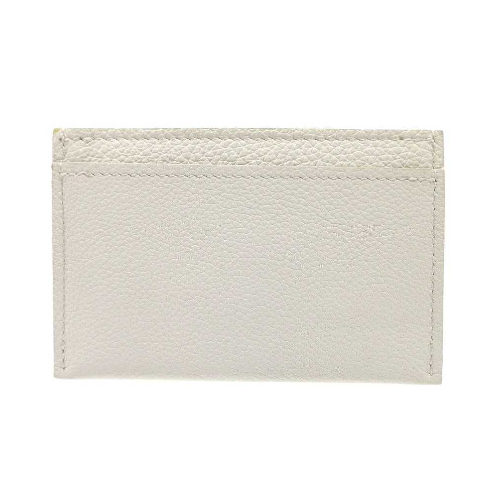 LOUIS VUITTON Card Case M68727 Calfskin white Porte Cartes Rock Me