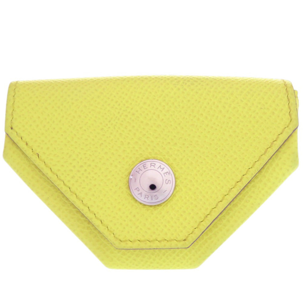 HERMES Coin case Epsom lime Revan Cattle