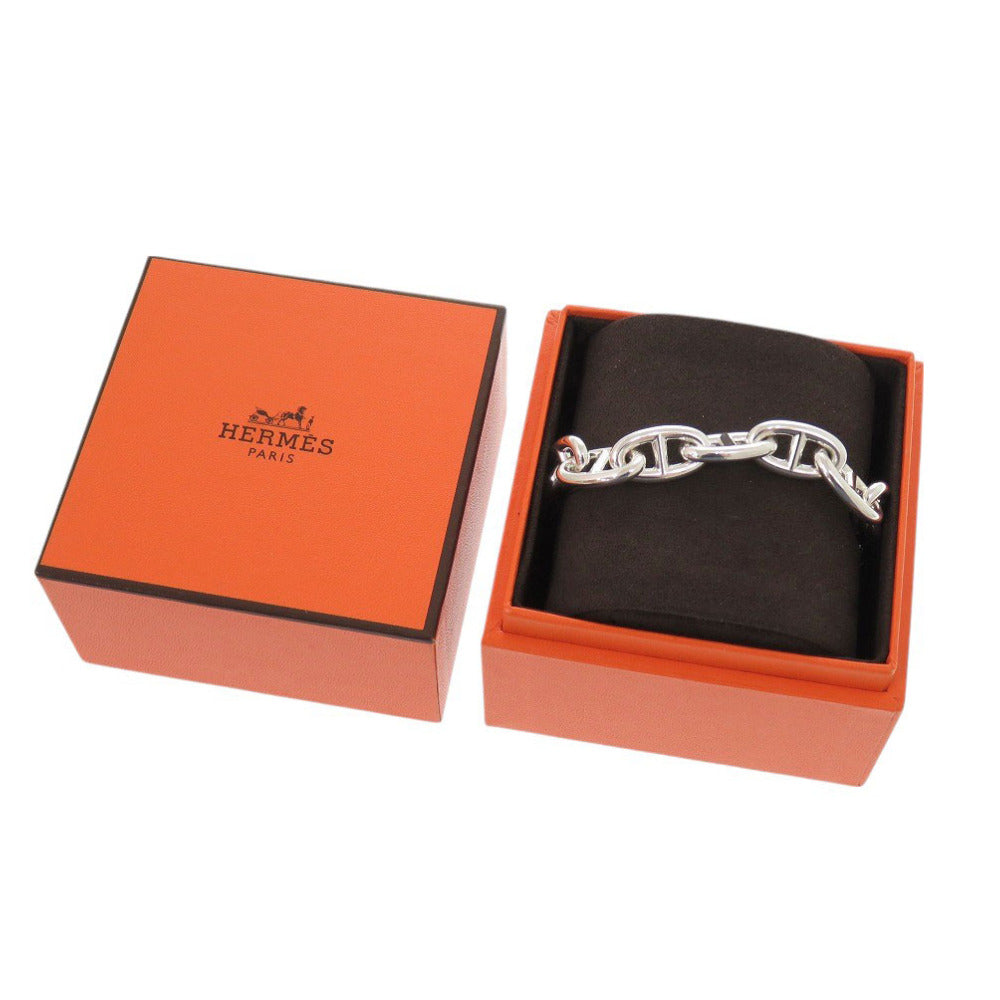 HERMES bracelet Silver925 Silver Chene Dunkle GM 11 frames Women