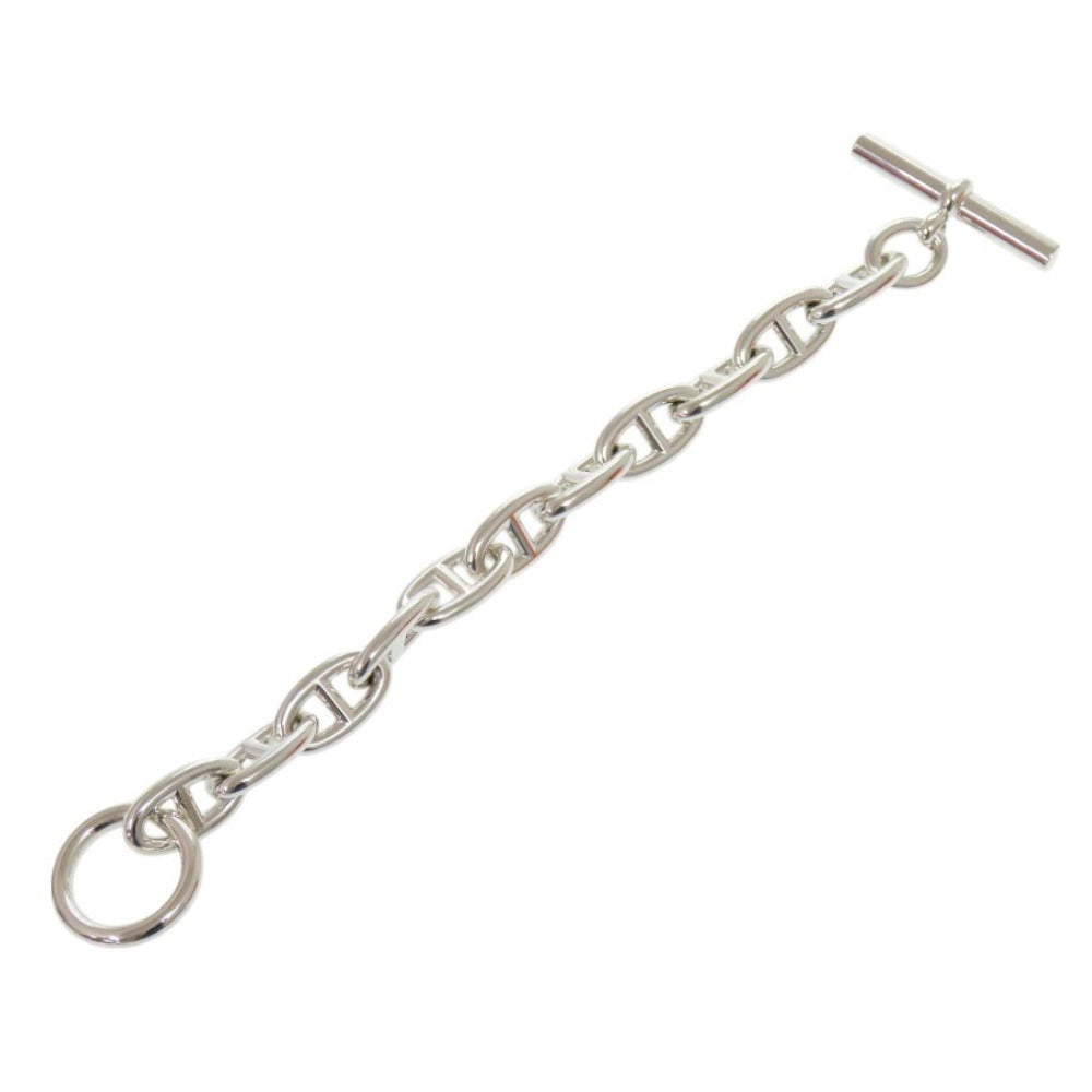 HERMES bracelet Silver925 Silver Chene Dunkle GM 11 frames Women