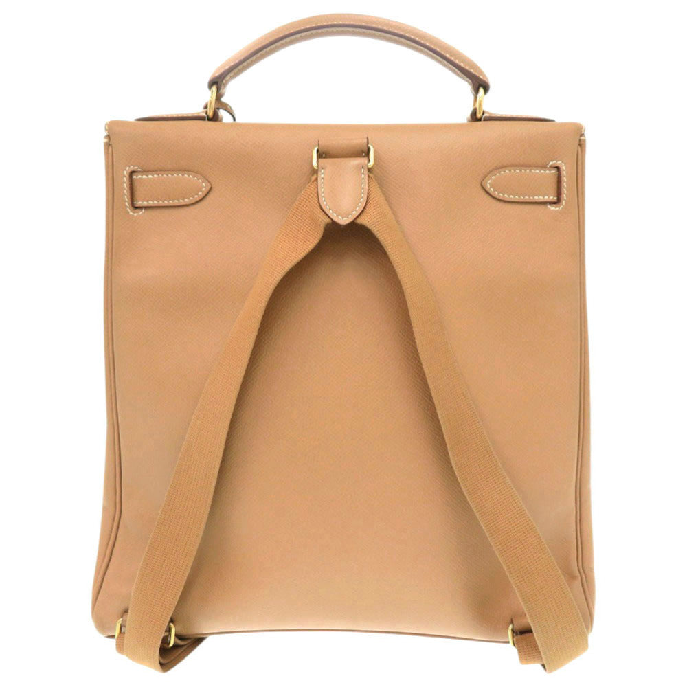 HERMES Backpack Courchevel natural ケリーアドGM
