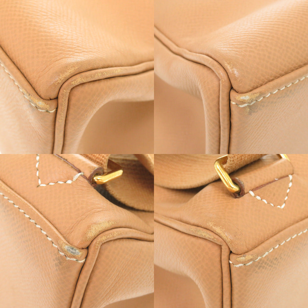 HERMES Backpack Courchevel natural ケリーアドGM