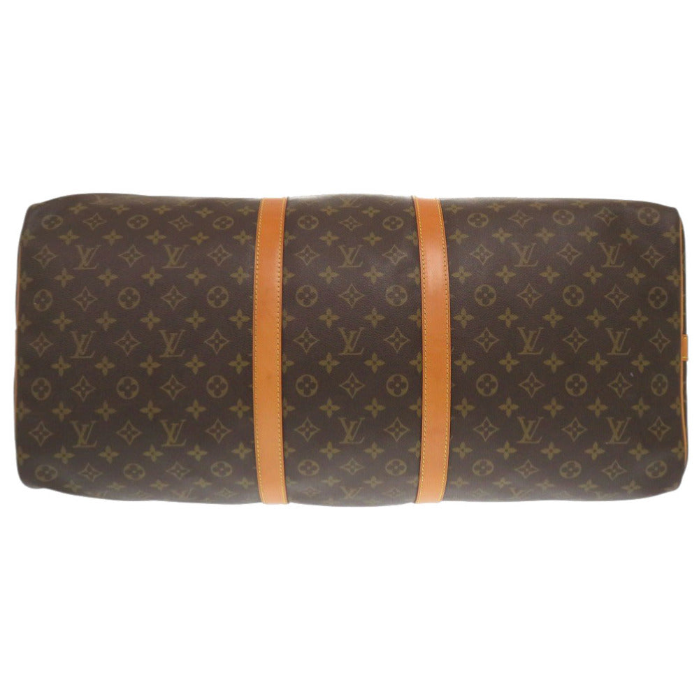 LOUIS VUITTON Boston Duffel bag M41412 Monogram canvas Brown Monogram Keepall bandouliere60