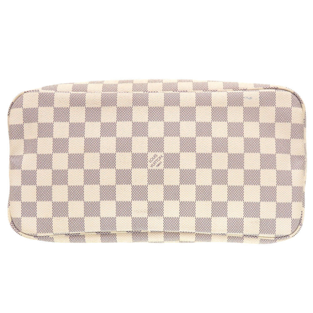LOUIS VUITTON Tote Bag N51107 Damier Azur Canvas white Damier Azur Neverfull MM
