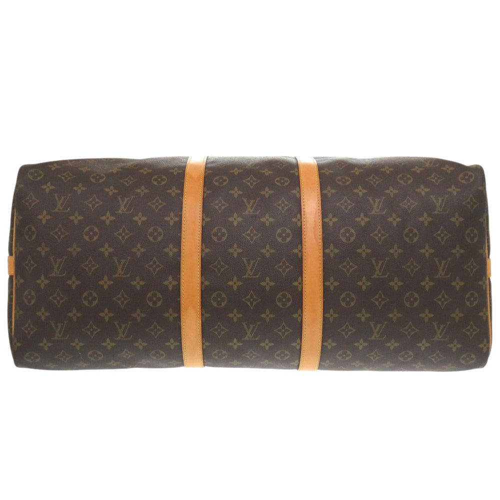 LOUIS VUITTON Boston Duffel bag M41412 Monogram canvas Brown Monogram Keepall bandouliere60