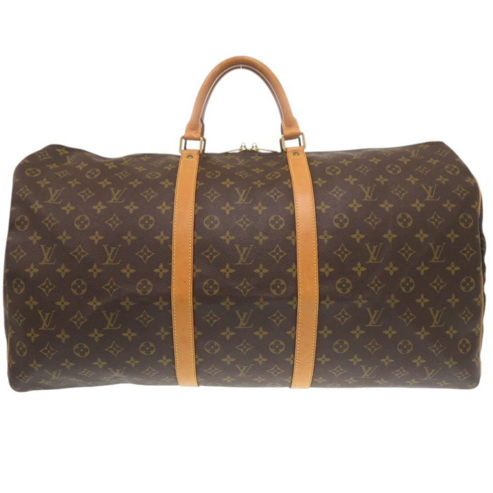 LOUIS VUITTON Boston Duffel bag M41422 Monogram canvas Brown Monogram Keepall 60