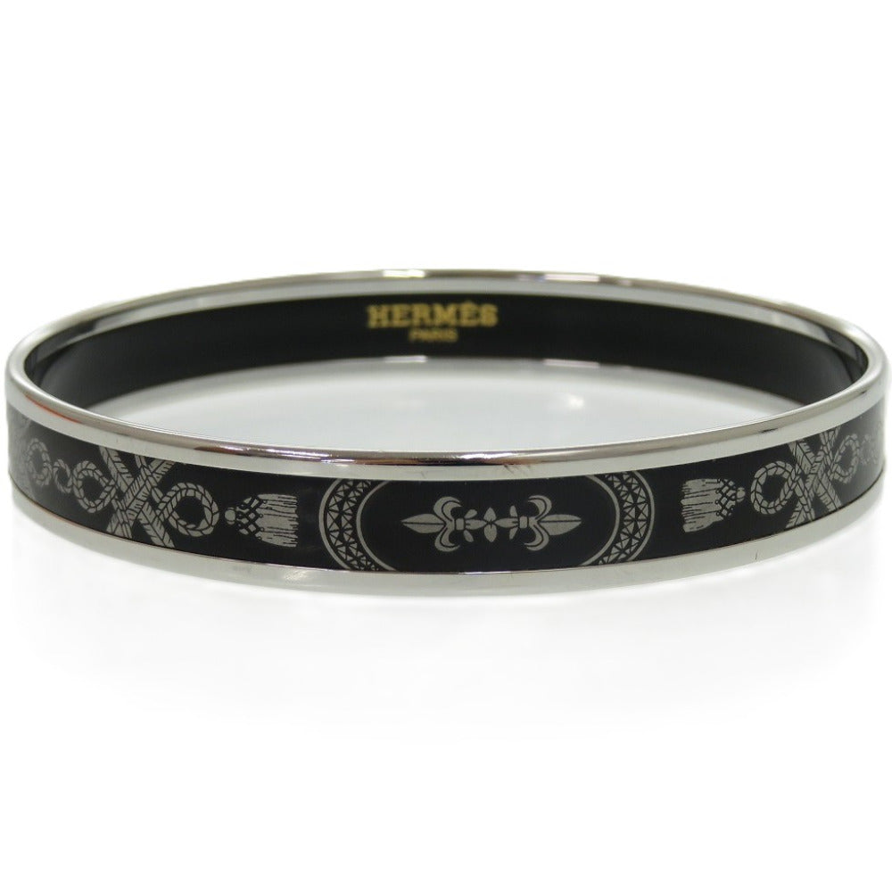 HERMES Bangle metal Silver