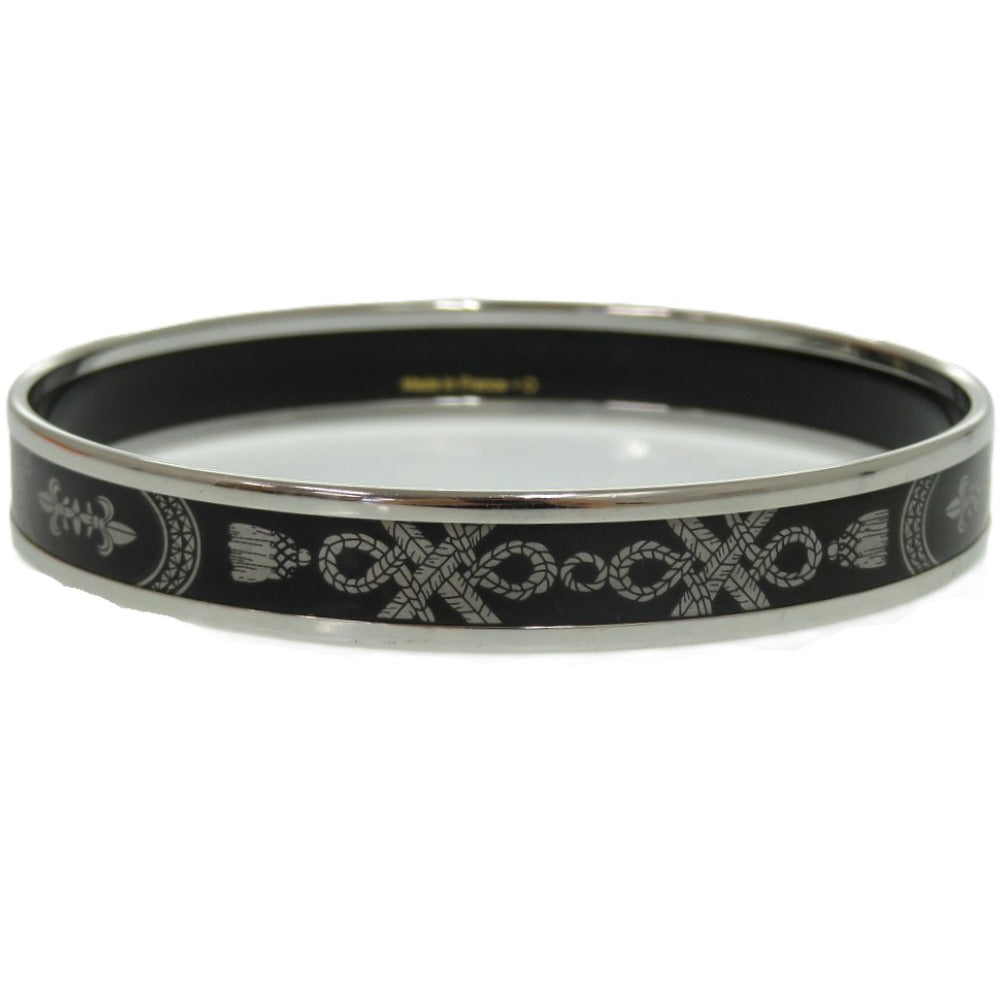 HERMES Bangle metal Silver