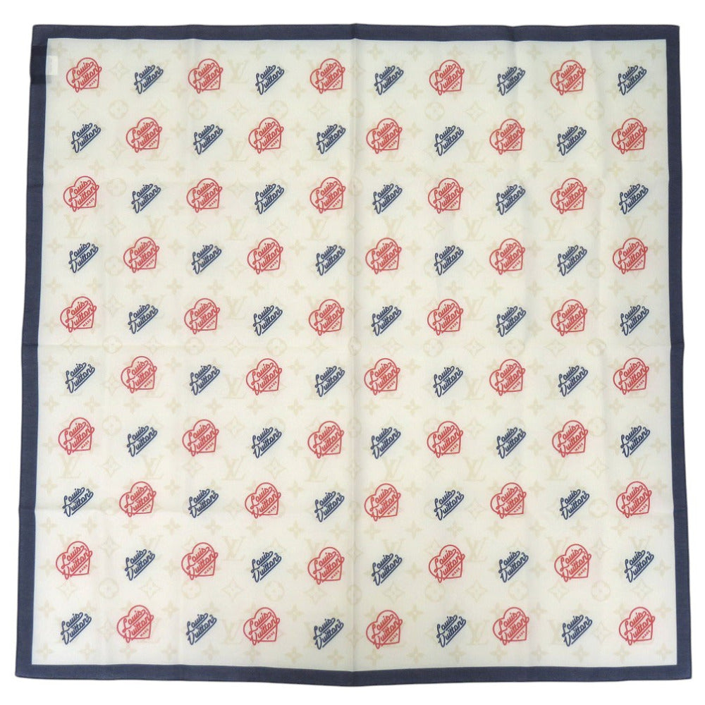 LOUIS VUITTON handkerchief cotton multicolor Virgil Abloh and Nigo collaboration