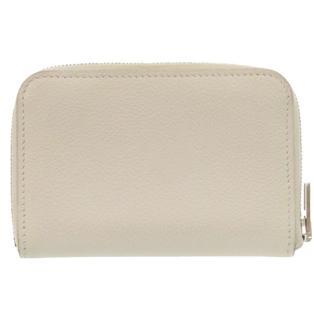 HERMES Card Case Evercolor Griper Zip Angor
