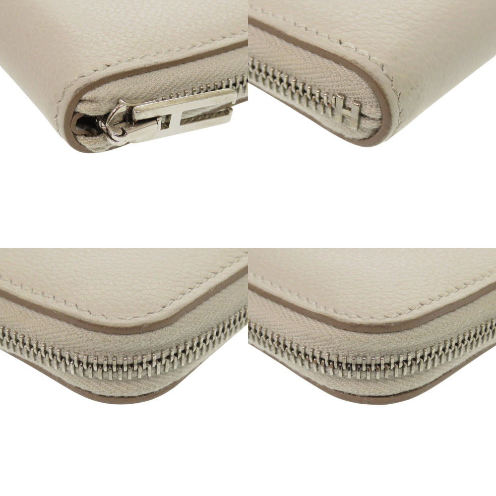 HERMES Card Case Evercolor Griper Zip Angor