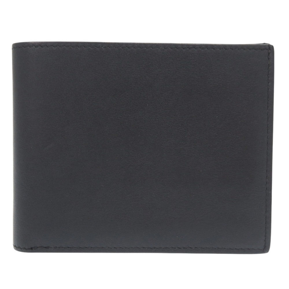 HERMES Bifold Wallet Vaux Swift Navy Citizens compact