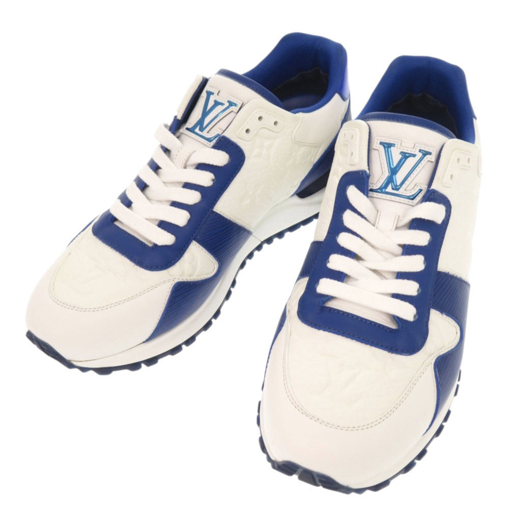 LOUIS VUITTON sneakers leather white Run away 7