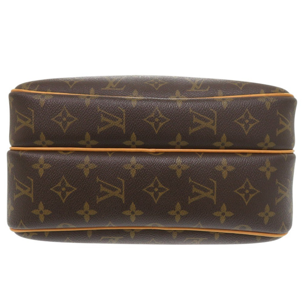 LOUIS VUITTON Shoulder Bag M45254 Monogram canvas Brown Monogram Reporter PM