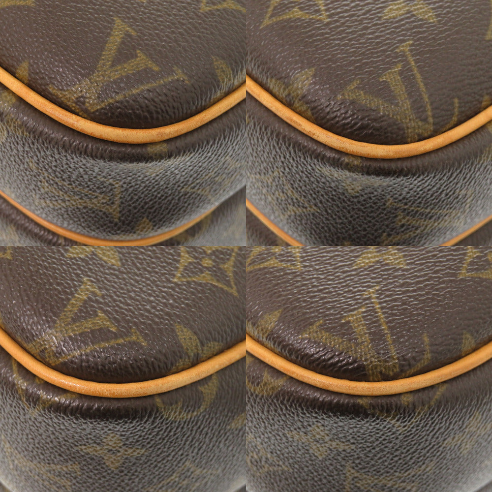 LOUIS VUITTON Shoulder Bag M45254 Monogram canvas Brown Monogram Reporter PM