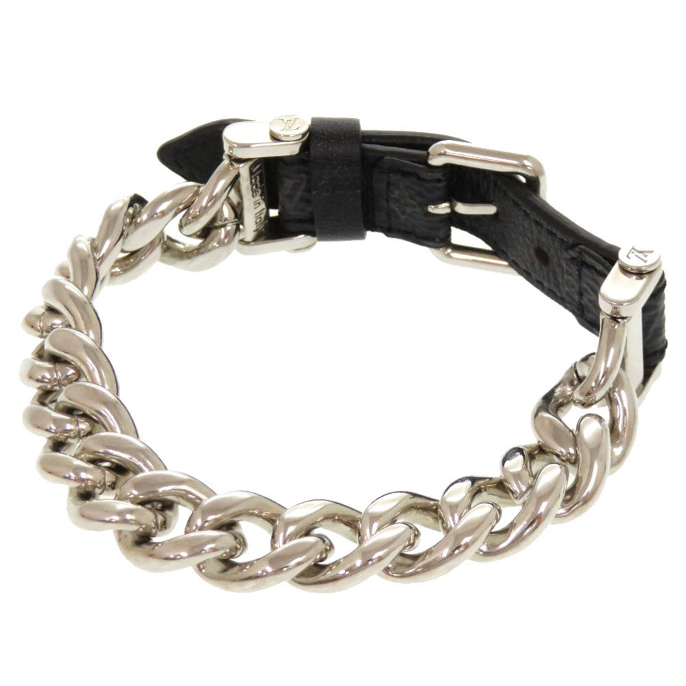 LOUIS VUITTON bracelet M64225 Monogram Eclipse black Monogram Eclipse Chain monogram bracelet