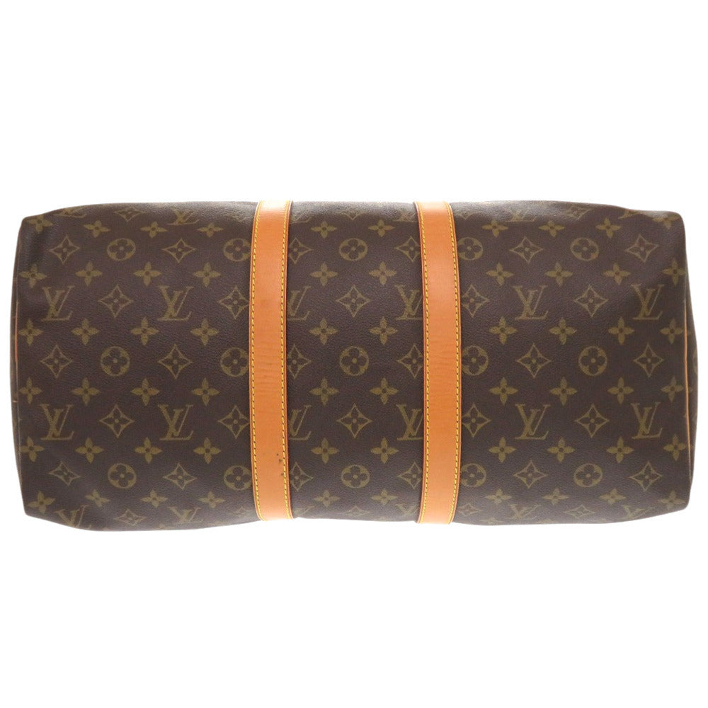 LOUIS VUITTON Boston Duffel bag M41428 Monogram canvas Brown Monogram Keepall 45