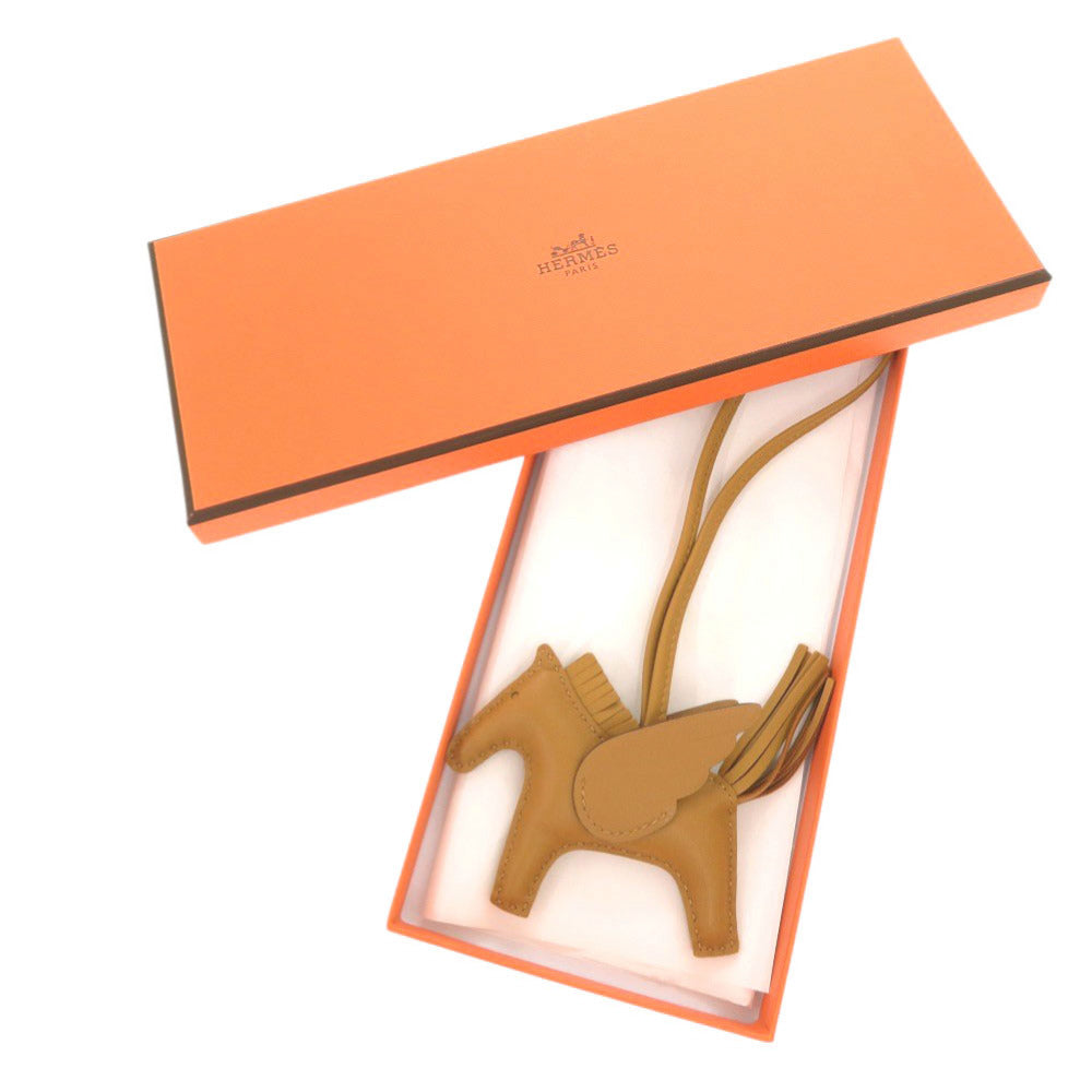 HERMES key ring Anemiro Brown Rodeo Pegasus PM