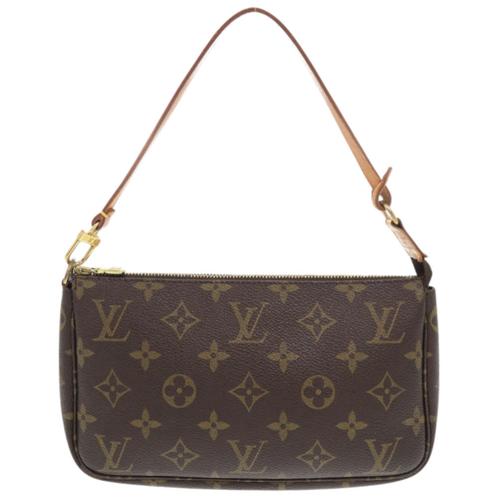 LOUIS VUITTON Pouch M51980 Monogram canvas Brown Monogram Pochette Accessoires