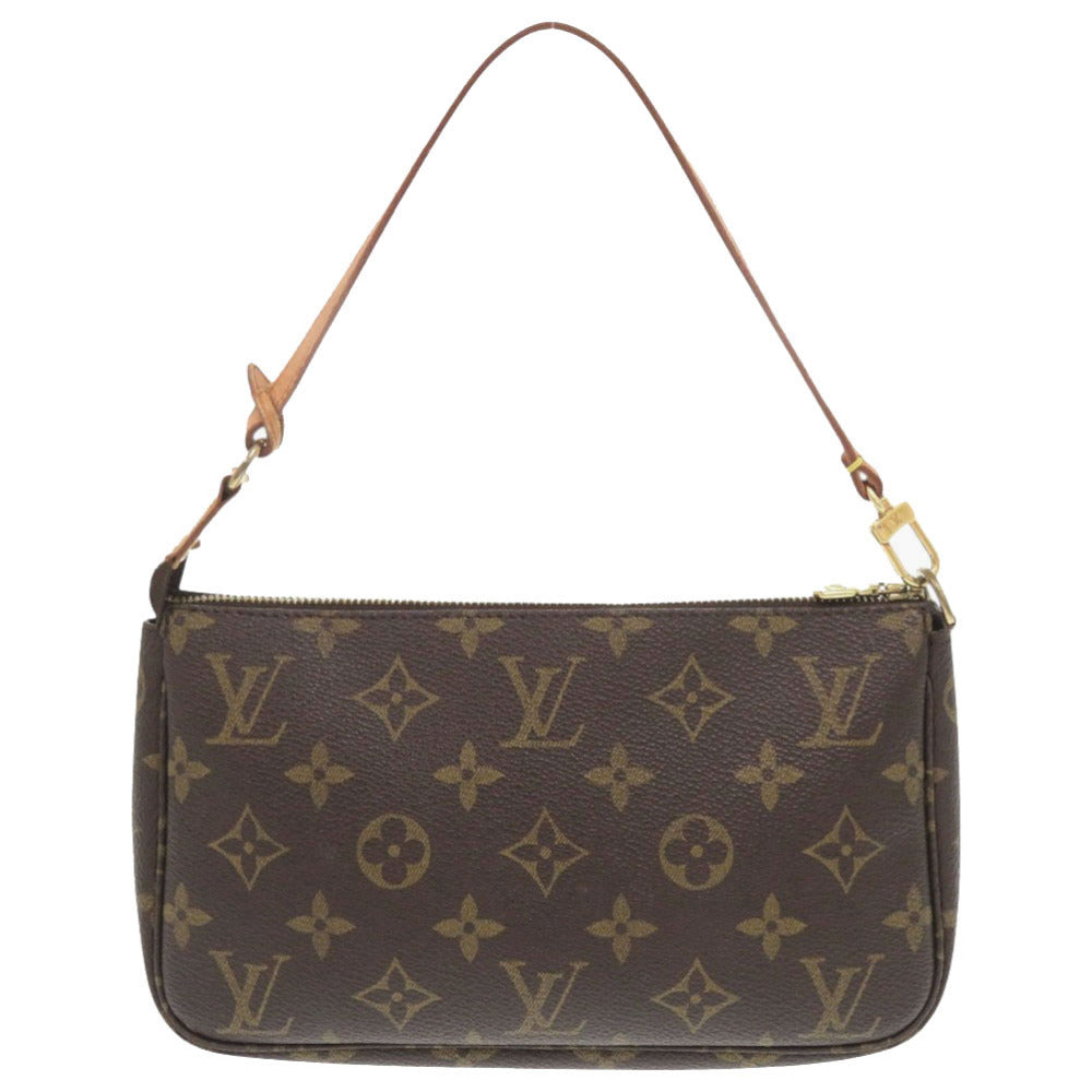 LOUIS VUITTON Pouch M51980 Monogram canvas Brown Monogram Pochette Accessoires