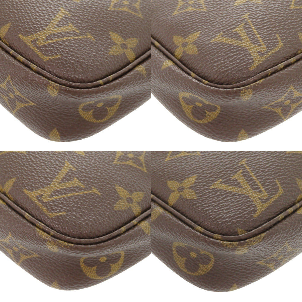 LOUIS VUITTON Pouch M51980 Monogram canvas Brown Monogram Pochette Accessoires