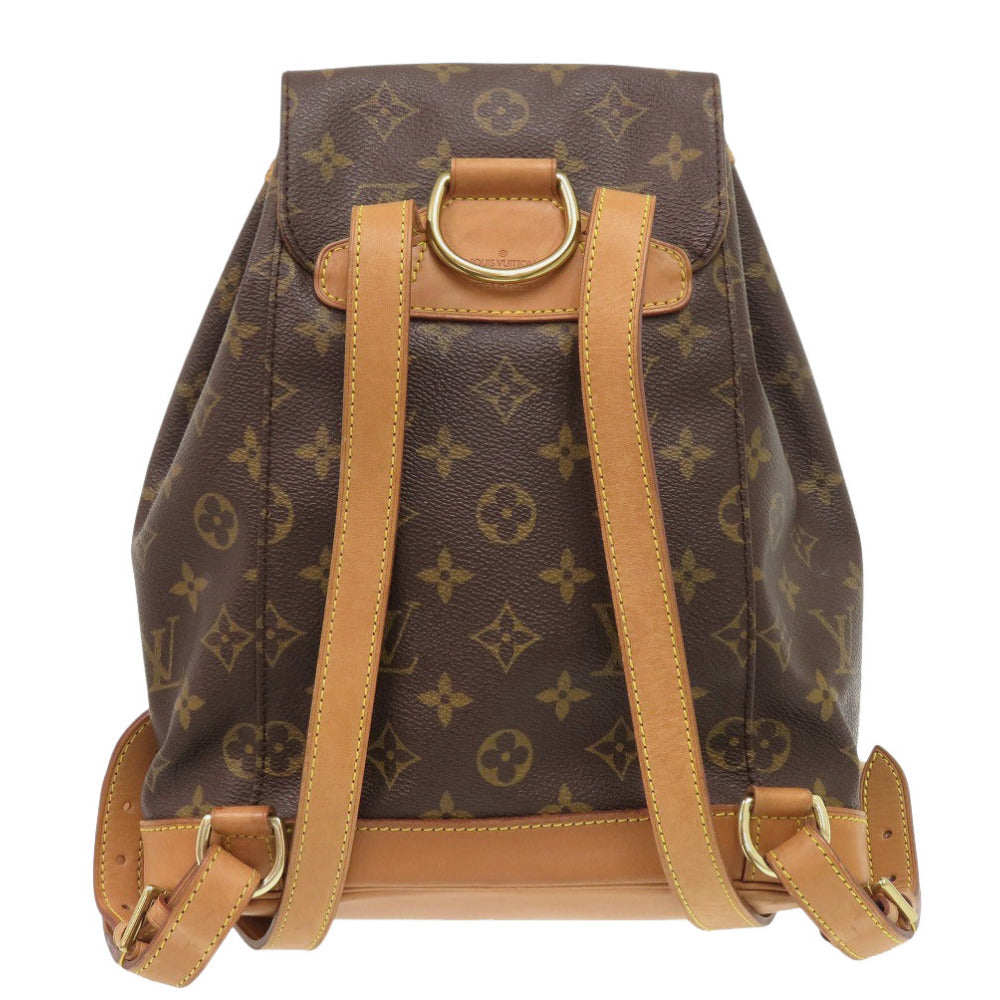 LOUIS VUITTON Backpack M51136 Monogram canvas Brown Monogram MontsourisMM