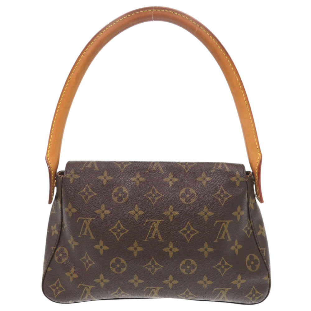 LOUIS VUITTON Handbag M51147 Monogram canvas Brown Monogram Mini Looping