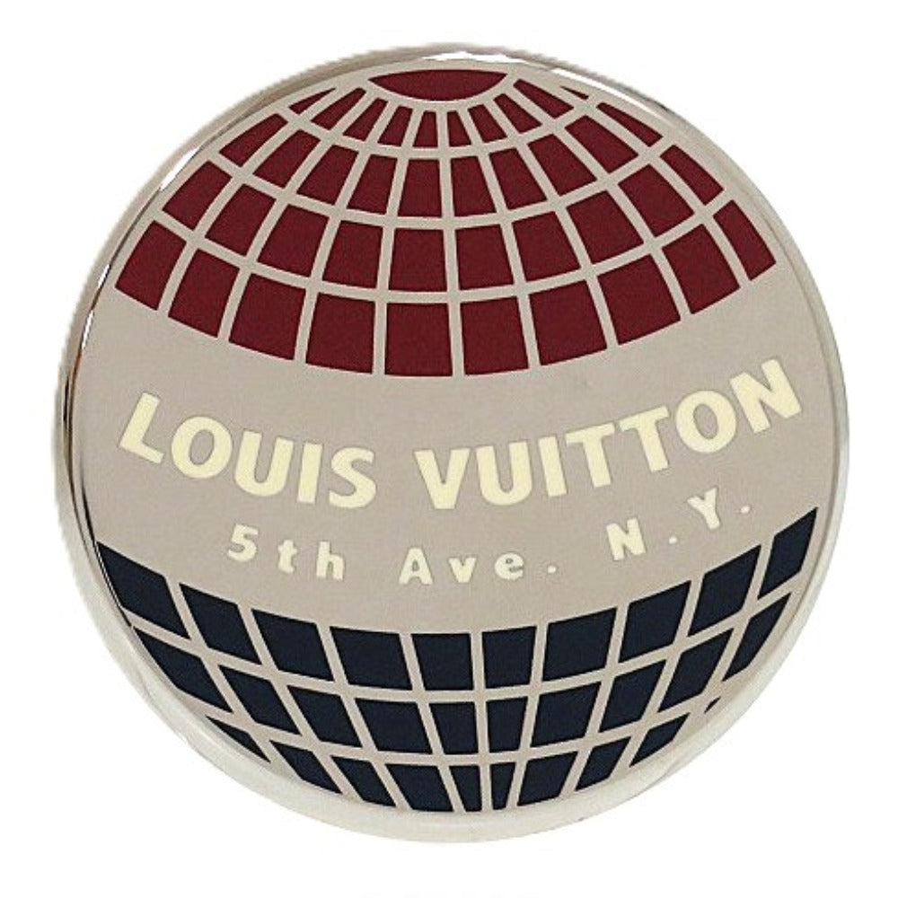 LOUIS VUITTON Brooch metal Silver
