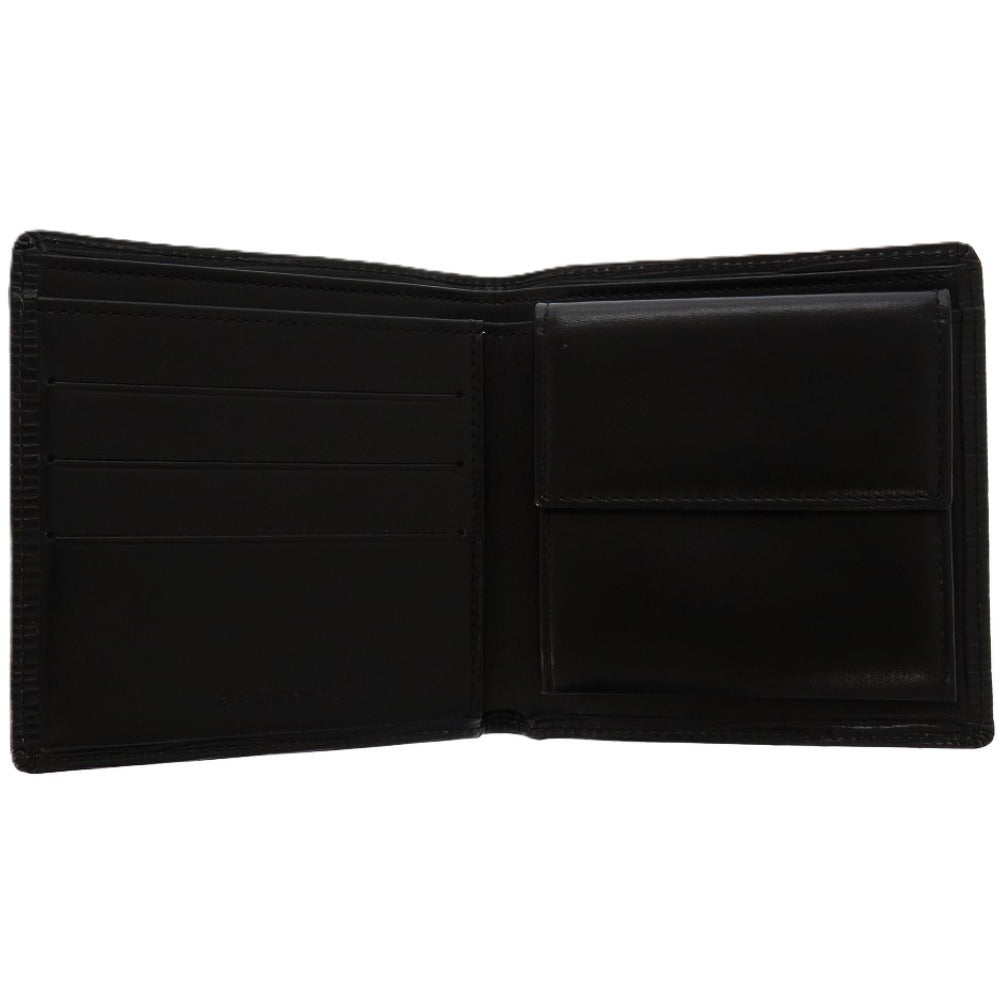 LOUIS VUITTON Bifold Wallet leather black