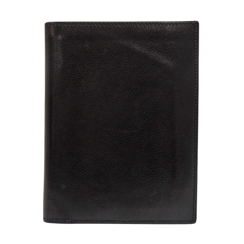 HERMES Card Case Vow Evergrain black