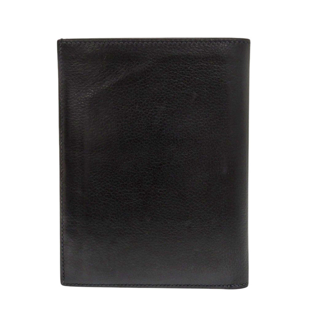 HERMES Card Case Vow Evergrain black