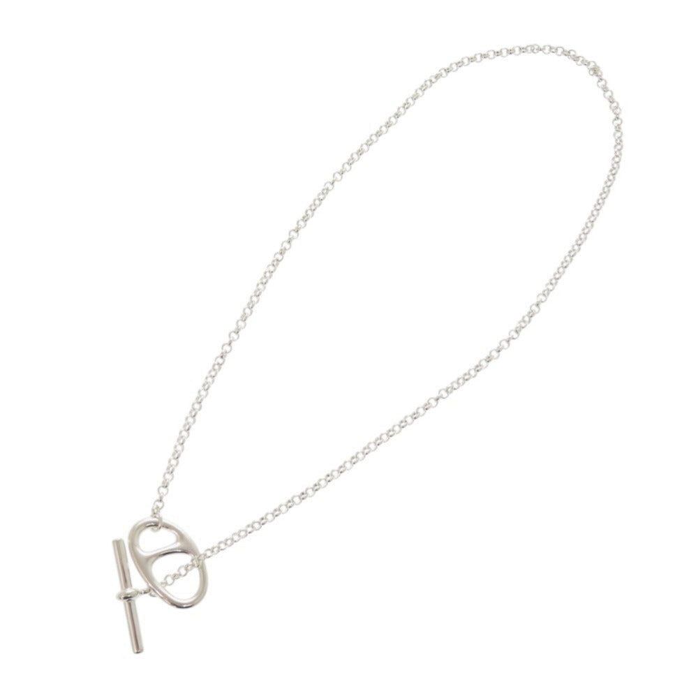 HERMES Necklace Silver925 Silver Chene Dunkle Punk