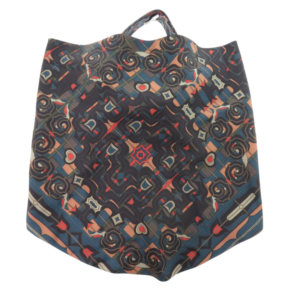 HERMES Other fashion goods Silk, Cowhide gray Petit Ash