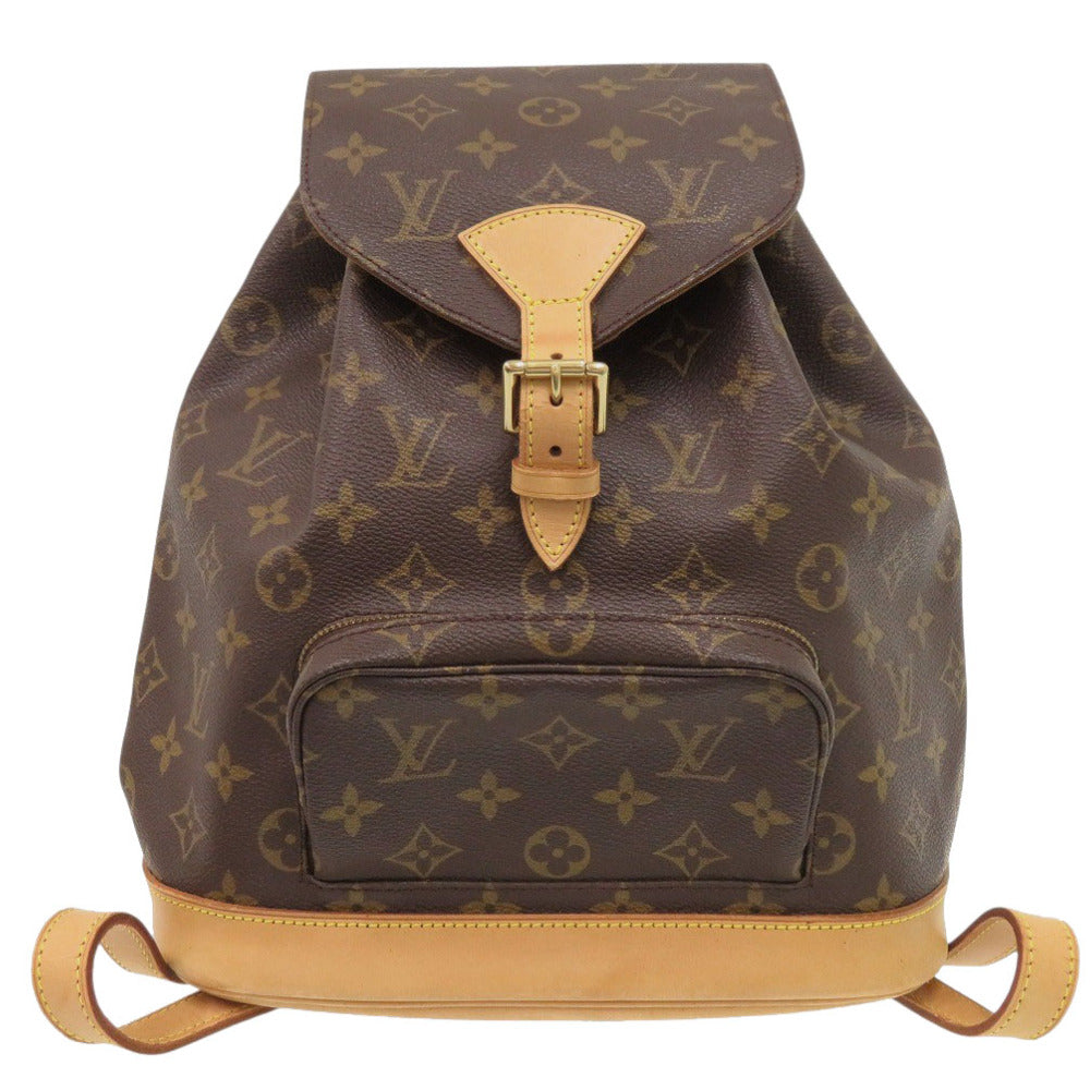 LOUIS VUITTON Backpack M51136 Monogram canvas Brown Monogram MontsourisMM