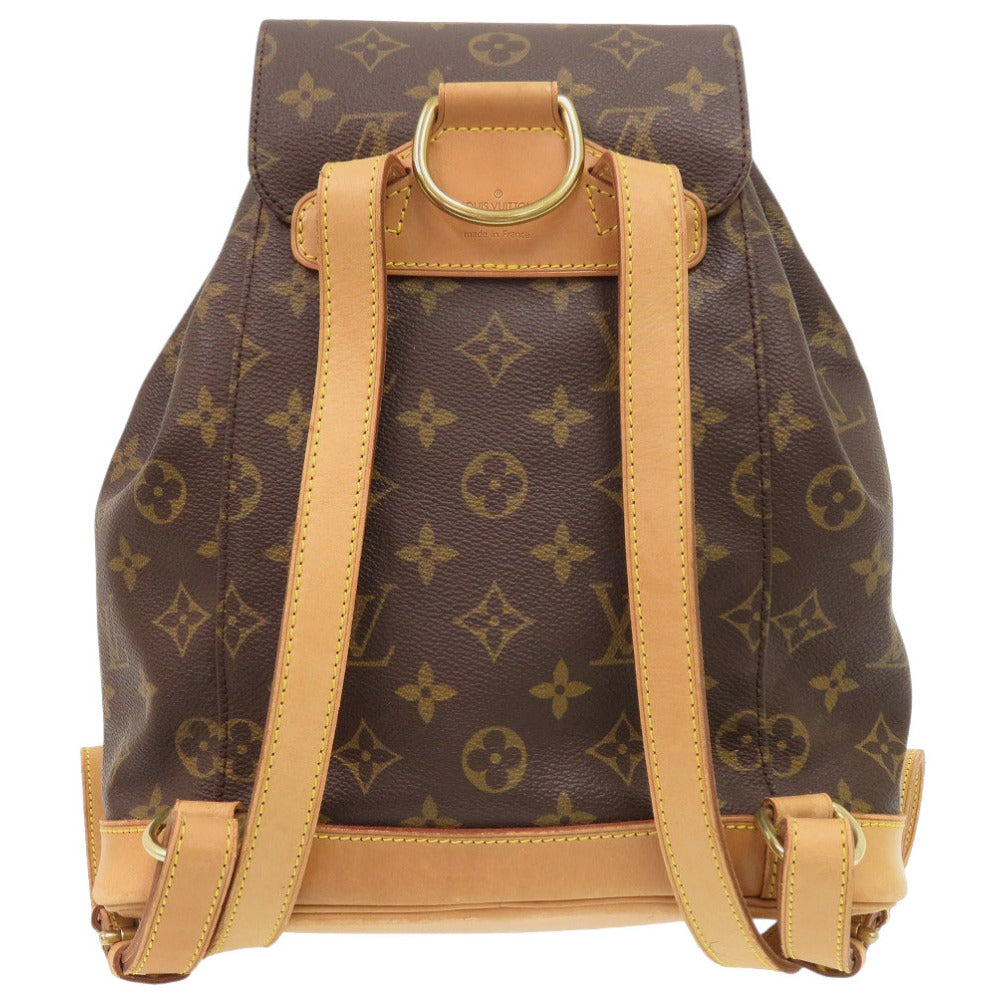 LOUIS VUITTON Backpack M51136 Monogram canvas Brown Monogram MontsourisMM