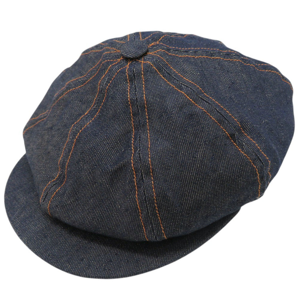 HERMES Other hats linen Indigo 58