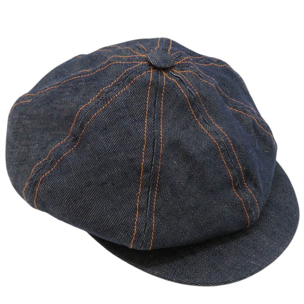 HERMES Other hats linen Indigo 58
